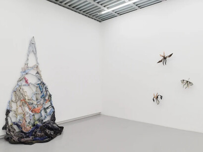 Kaarina Kaikkonen, Unfolding hope, exhibition view. Courtesy of z2o Sara Zanin Gallery
