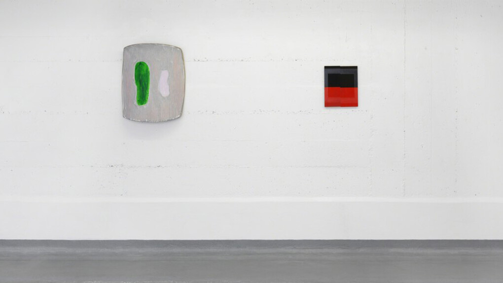 Ron Gorchov, Erik Lindman and Nathlie Provosty. Courtesy of Ribordy Contemporary
