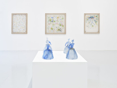 Louis Cane, Resonances, exhibition view. Courtesy of Ceysson & Bénétière
