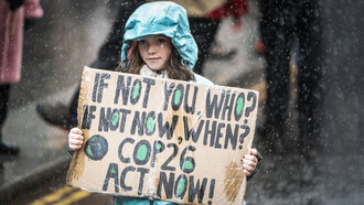 En Glasgow la gente de la calle le dijo a los gobiernos y a las grandes corporaciones económicas que no había tiempo