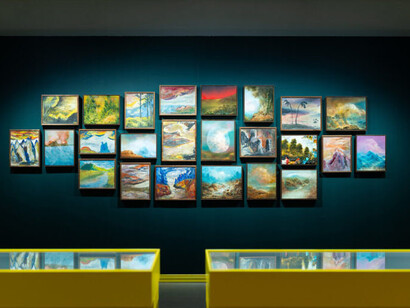 Petri Ala-Maunus and Mauno Markkula, Blazing sky, exhibition view. Courtesy of HAM