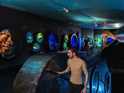 The world of Oceans. Courtesy of Haus der Natur 