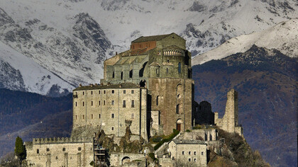 La Sacra di San Michele, in provincia di Torino