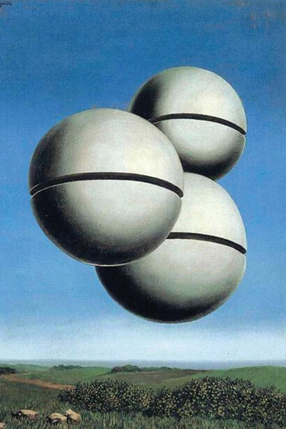 Rene Magritte, Voice of space, 1931. Courtesy of the Drawing Center