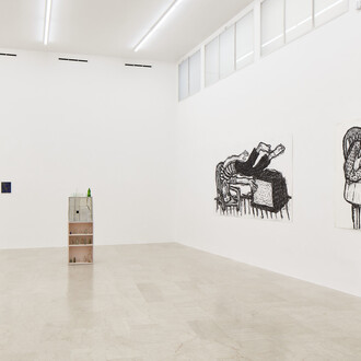 Artisti vari, What the eye brought back, veduta della mostra. Per gentile concessione di P420