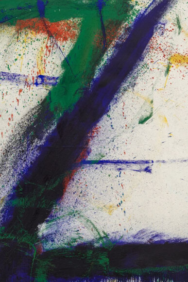 Between Tachisme and Abstract Expressionism. Courtesy of Hollis Taggart Galleries