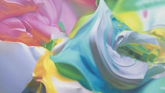 Ben Weiner, Body Party, 2013, oil on canvas, 60 x 90 inches