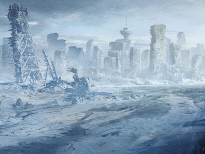 Arte conceptual para la serie de televisión «Snowpiercer», estrenada en 2020