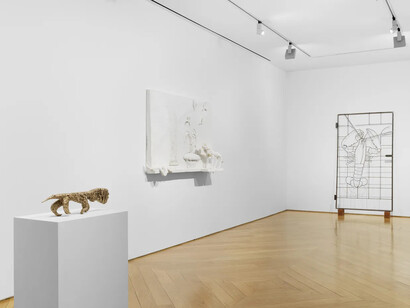 Lin May Saeed, exhibition view. Courtesy of Anton Kern Gallery