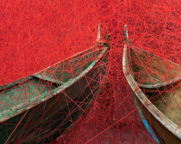 Chiharu Shiota. Courtesy of KODE