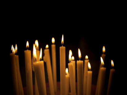 Velas representando almas