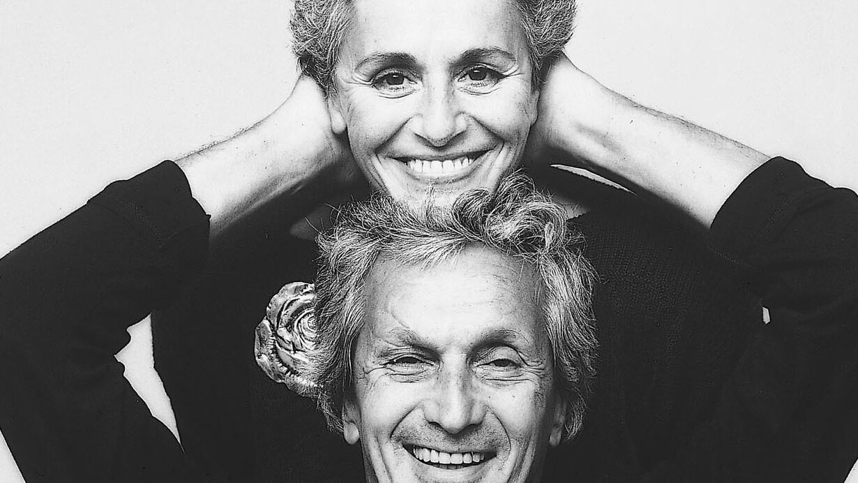 Ottavio e Rosita Missoni, 1984. Photo Giuseppe Pino