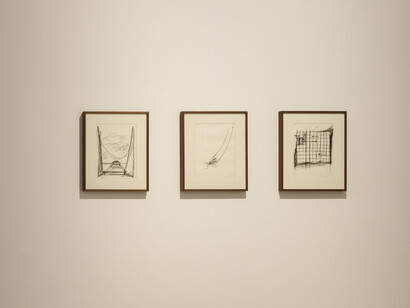 Various artists, Touch the sky, exhibition view. Courtesy of Galerie Mirchandani + Steinruecke