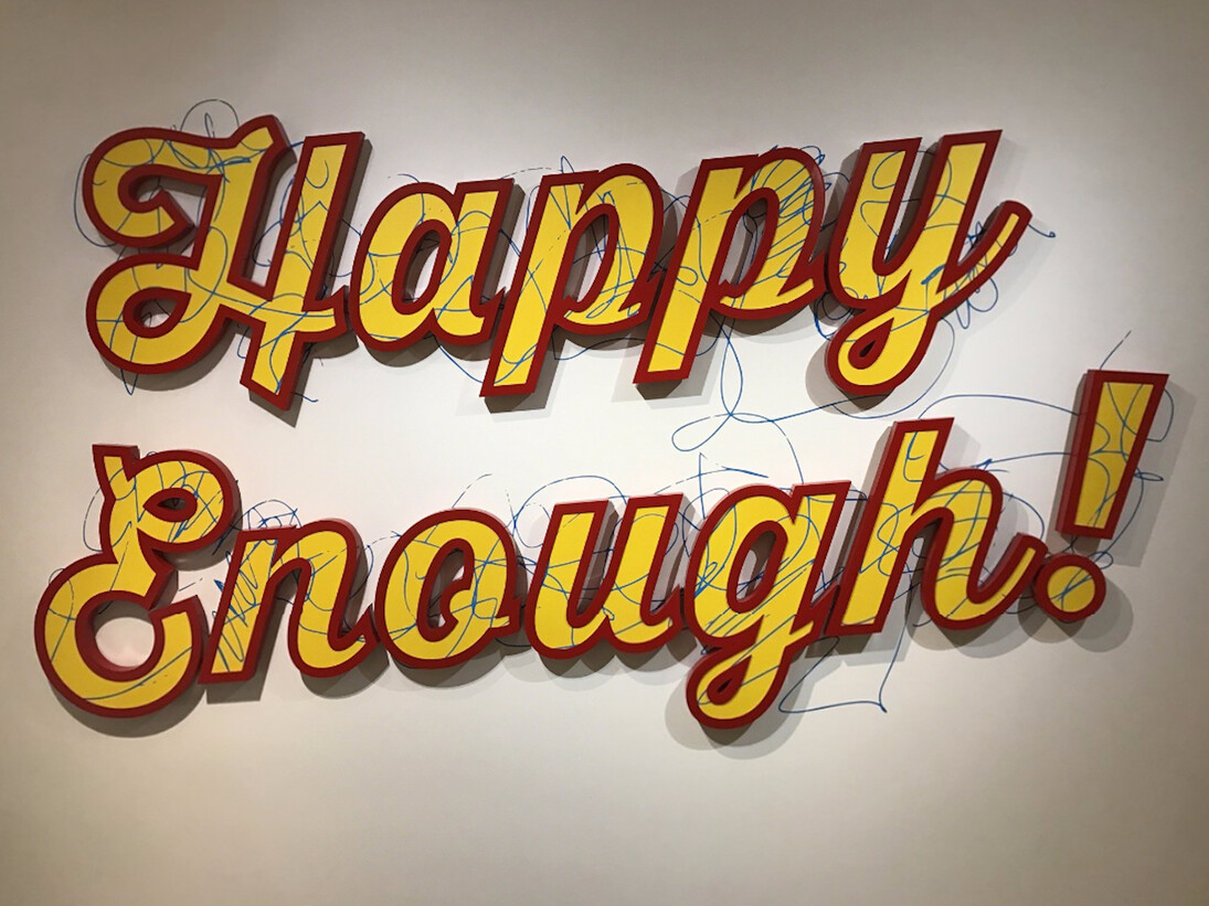Michael Porten, Happy Enough!, 2016. Courtesy of Cheryl Hazan Gallery