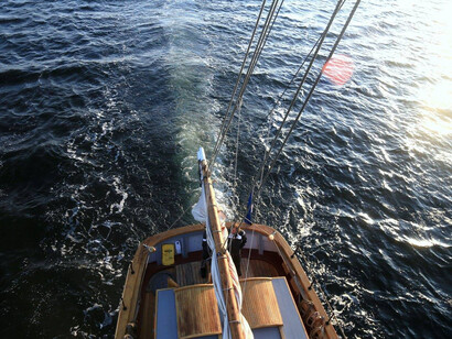 Across the sea. Picture: Meeting the Odyssey