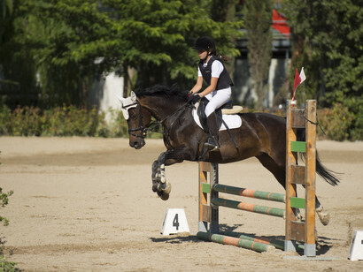 Allenamento alle gare di equitazione - Crediti ph: Sergei Koultchitskii