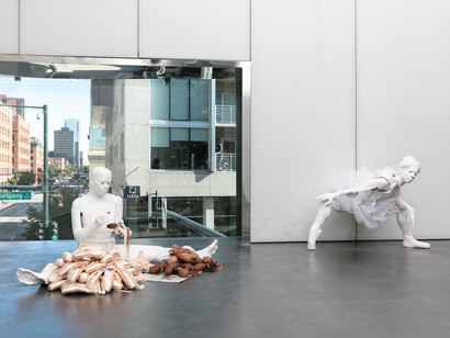 Various artists, Movements toward freedom, exhibition view. Courtesy of MCA Chicago