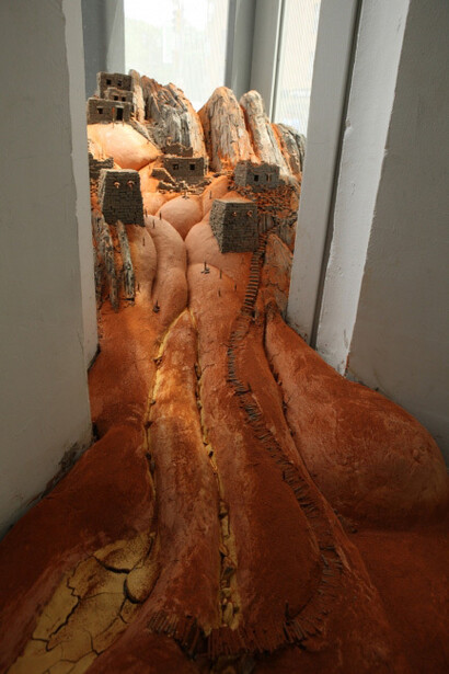 Dwelling by Charles Simonds. Courtesy of MAD Museum