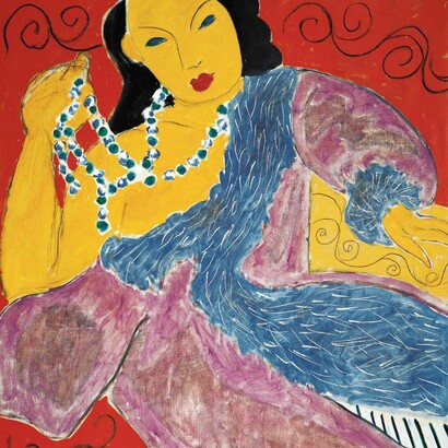 Henri Matisse, "L'Asie", 1945-1946. Oleo sobre tela