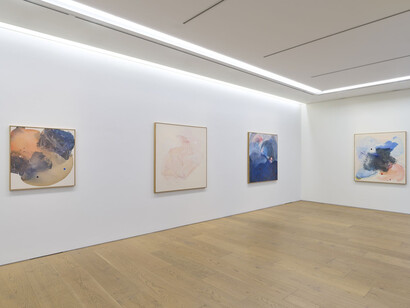 Sigrid Sandström, Dusk, exhibition view. Courtesy of Galerie Perrotin 