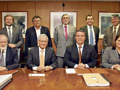 Directorio de Codelco en 2015