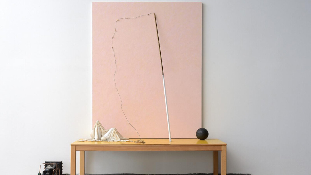 Pier Paolo Calzolari, Valori plastici C, 2025. Per gentile concessione della Galleria Franco Noero 