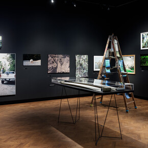 Various artists, What a view! Contemporary photography in Upper Austria, exhibition view. Courtesy of Francisco Carolinum Linz