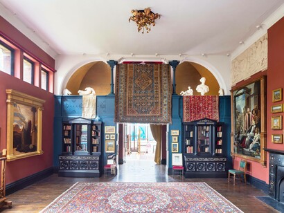Leighton's studio and view into Winter Studio, Leighton House, captured by Dirk Lindner