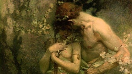 Alphonse Mucha, Spring Night