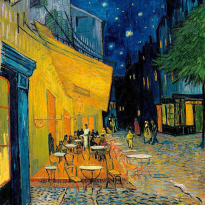 Terraço do café à noite, obra de Vincent Van Gogh