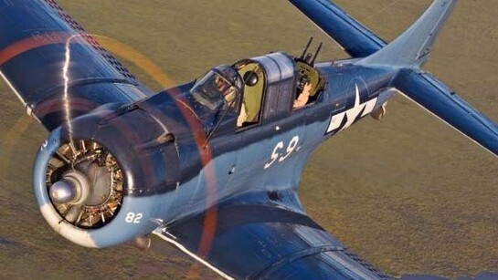 Douglas SBD Dauntless. Courtesy of Lone Star Flight Museum