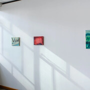 Steph Arrowsmith, The day is waiting for you, exhibition view. Courtesy of Jhana Millers Gallery