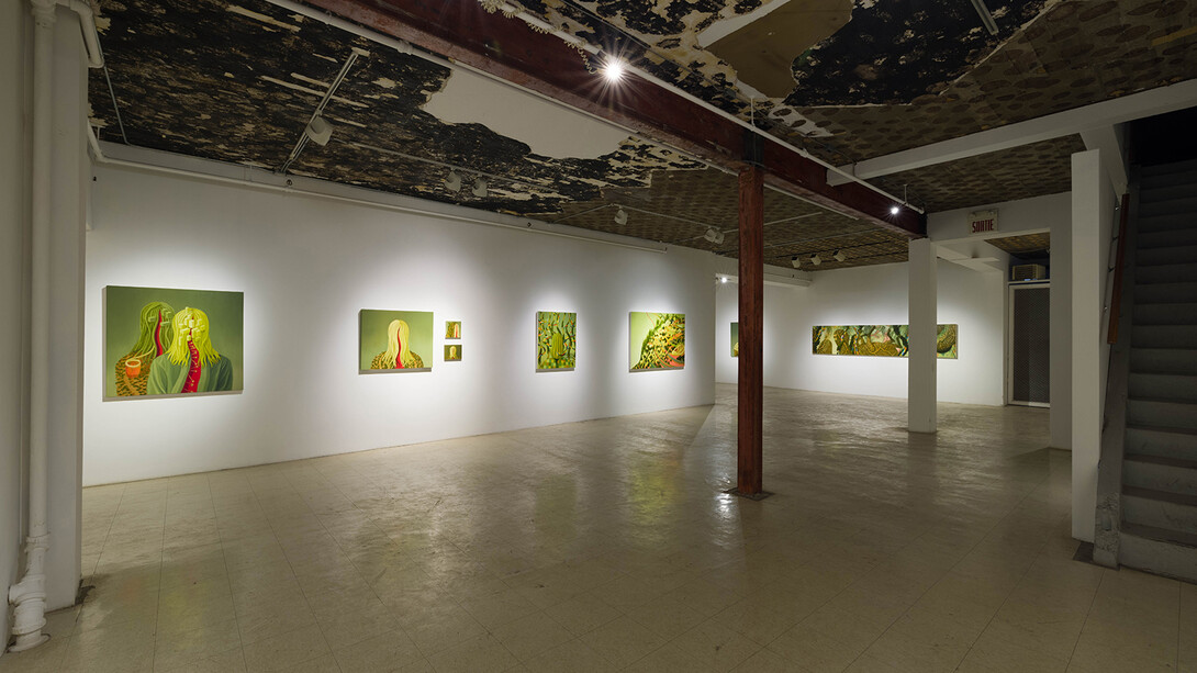 Judith Berry, Portrait, vue d’exposition. Avec l’aimable autorisation d’Art Mûr