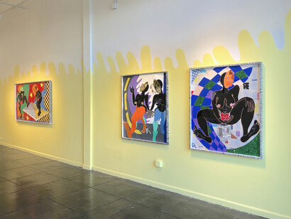Theresa Chromati, Exhibition view. Courtesy of New Image Art