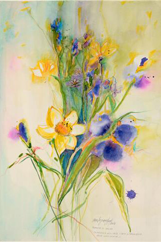 Anna Saegesser Pavone, Profumo Di Selva, cm 38 x 56 2014