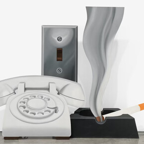 Tom Wesselmann, Still life #56, 1967-1969. Avec l'aimable autorisation de la Fondation Louis Vuitton