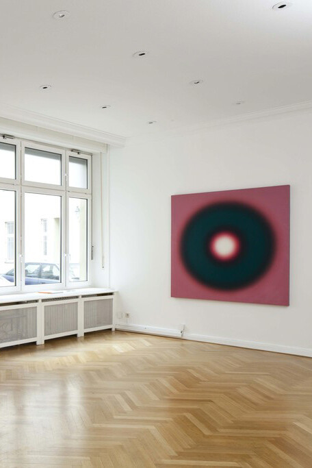 Wojciech Fangor, Exhibition view. Courtesy of Gnyp Gallery