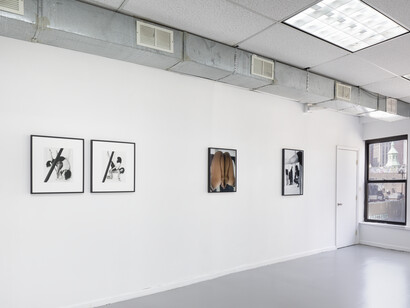 Jenna Westra. Twinchecks, installation view. Courtesy of Lubov 