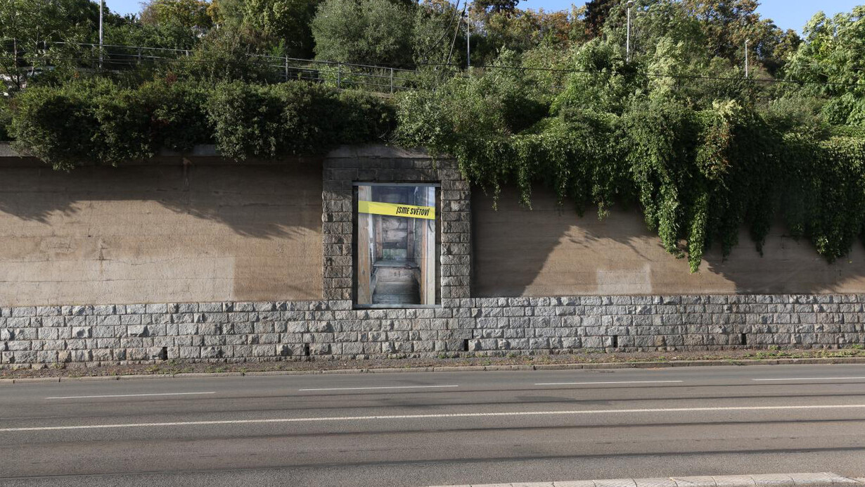 Various artists, Here sat confidence, exhibition view. Courtesy of Project Artwall