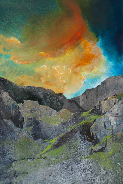 Malcolm Edwards, Biblical Sky, 24x17