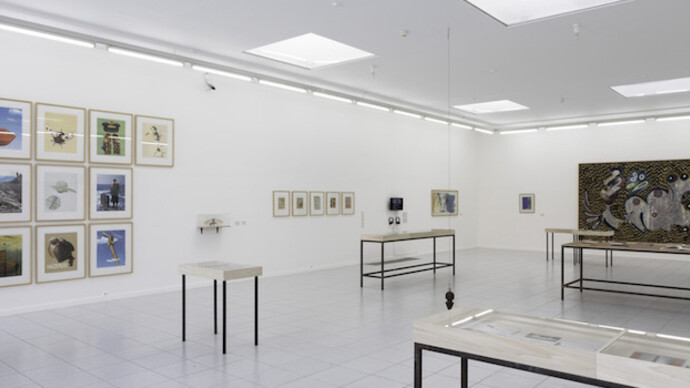 Five artists from the archives and collection of Jan Hoet. Courtesy of Museum Dhondt-Dhaenens