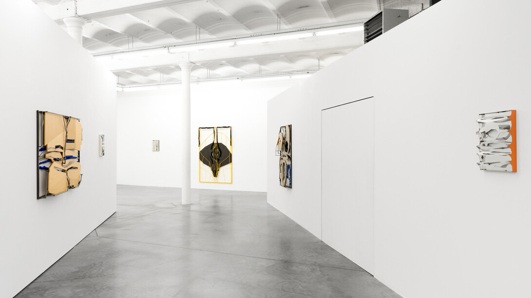 Indrikis Gelzis, What stays when the shape leaves knot, exhibition view. Courtesy of Tatjana Pieters