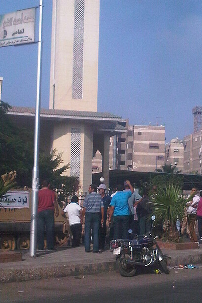 Army destroys extremist materials found in mosque used by militants in Ismailia, Egypt