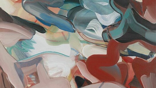 Edy Ferguson, Red Sea, 2011, Peinture à l'huile sur toile, 50 x 60 cm, Courtesy galerie Cortex Athletico, Bordeaux-Paris