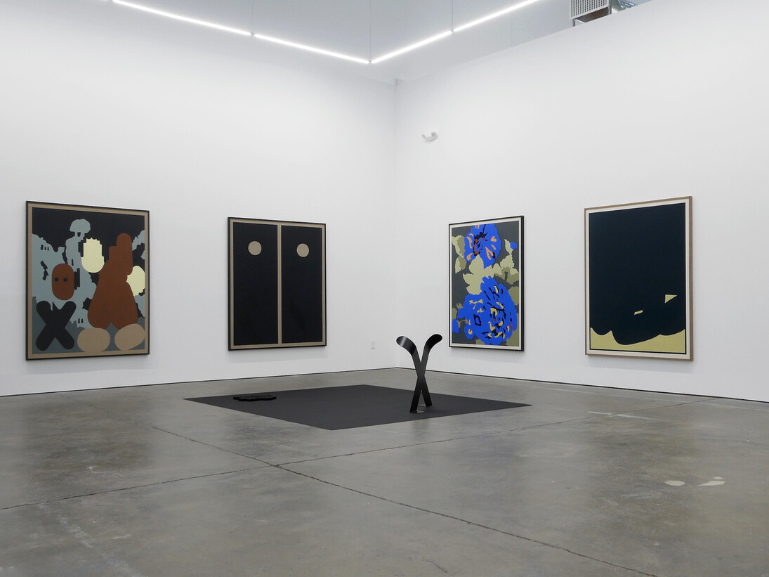 Laeh Glenn, Rip or Rag, 2017, Installation view. Altman Siegel, San Francisco