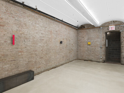 Graham Collins, Dog Walker's Manifesto, installation view. Courtesy of Sean Horton Presents