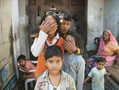 Bundi, India. Familia local. Foto: Fernando Miguel