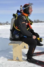 Véronique Bouton, Ice Diving