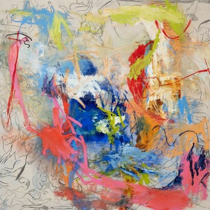 Quadro di Rita Ackermann 