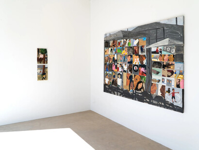 Kyoko Idetsu, exhibition view. Courtesy of Massimo De Carlo Gallery